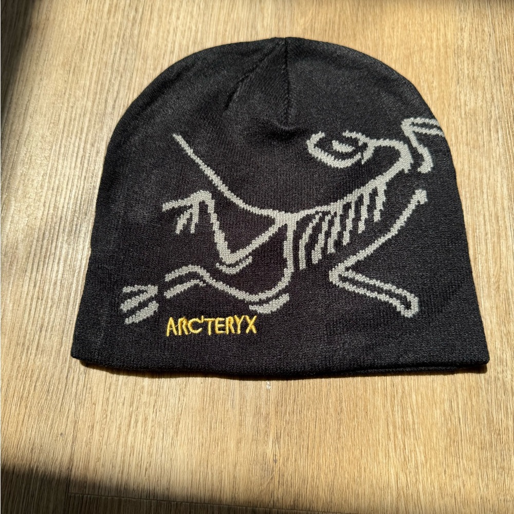 Arc'teryx Black Beanie with Logo